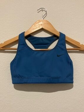 Women's Blue Nike Sports Bra